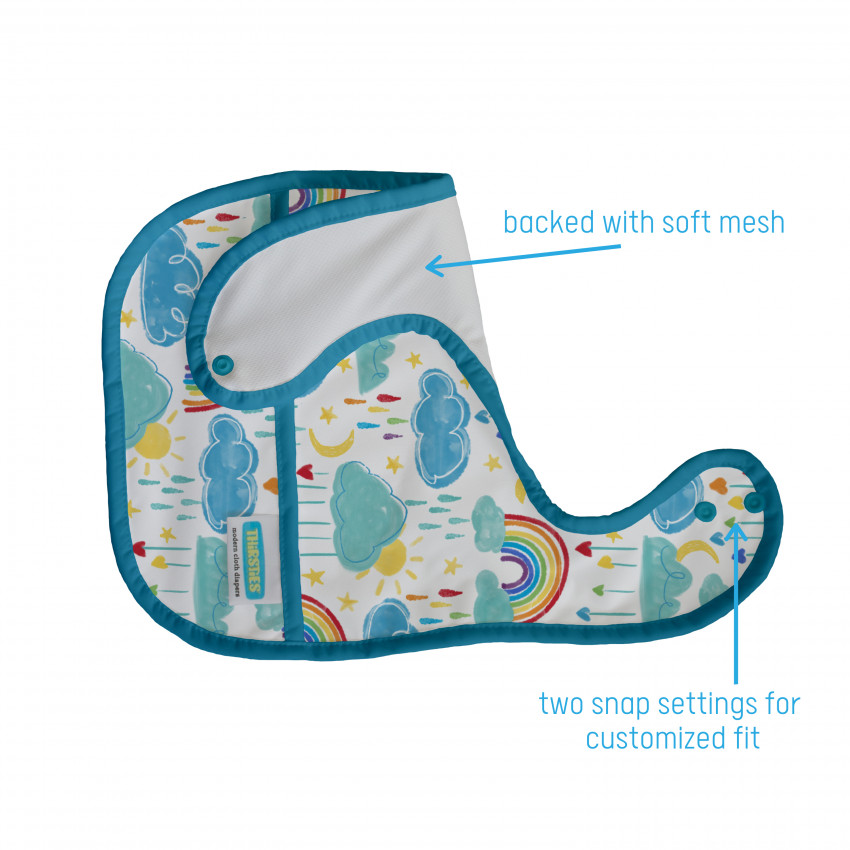 TT Pocket Bib - Babero de bolsillo