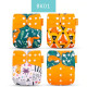 Pack 4 - Barrera simple